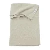 Meyco Ledikantdeken Knit Basic Sand Melange 100x150cm