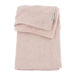 Meyco Ledikantdeken Mini Knots Sand Teddy 100x150cm