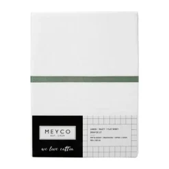 Meyco Ledikantlaken Bies Grijs  100 x 150 cm