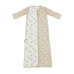 Meyco Slaapzak 4-Seizoenen Deluxe - One Size - Jersey - Ginkgo - Soft Sand