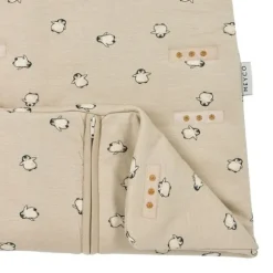 Meyco Slaapzak 4-Seizoenen - One Size - Jersey - Penguin Soft Sand