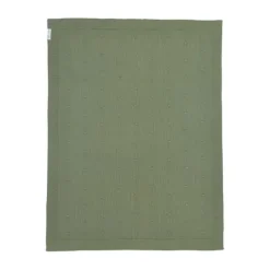 Meyco Wiegdeken Mini Knots Forest Green 75x100cm