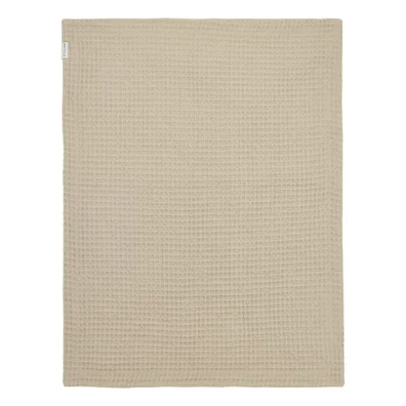 Meyco Wiegdeken Wafel Teddy Greige 75 x 100 cm