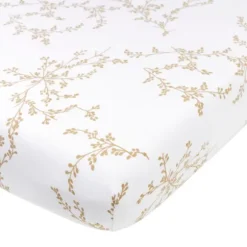 Meyco Wieghoeslaken Jersey Branches Sand 40 x 80/90 cm