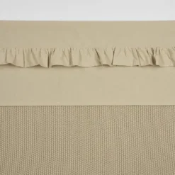 Meyco Wieglaken Bies Grijs 75 x 100 cm