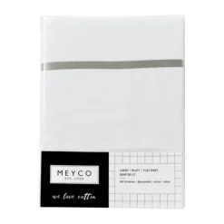 Meyco Wieglaken Bies Grijs 75 x 100 cm