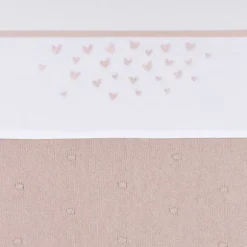 Meyco Wieglaken Hearts Lilac 75 x 100 cm