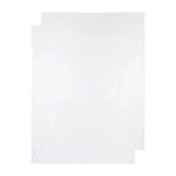 Meyco Wieglaken 2-Pack Uni Wit 75 x 100 cm