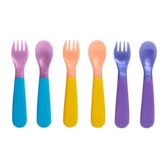 Munchkin Color Changing Forks & Spoons 6-pack