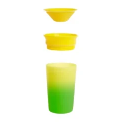 Munchkin Miracle 360 Trainer Changing Color Beker - 12mnd+ - 266ml - Yellow