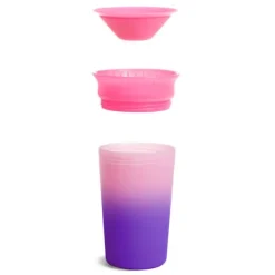Munchkin Miracle 360 Trainer Changing Color Beker - 12mnd+ - 266ml - Yellow