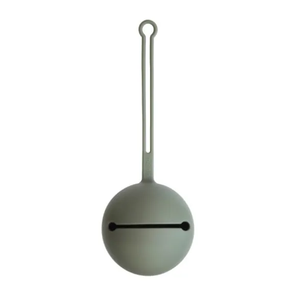 Mushie Fopspeen Clip Eva Pale Taupe