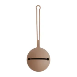 Mushie Fopspeen Clip Eva Pale Taupe