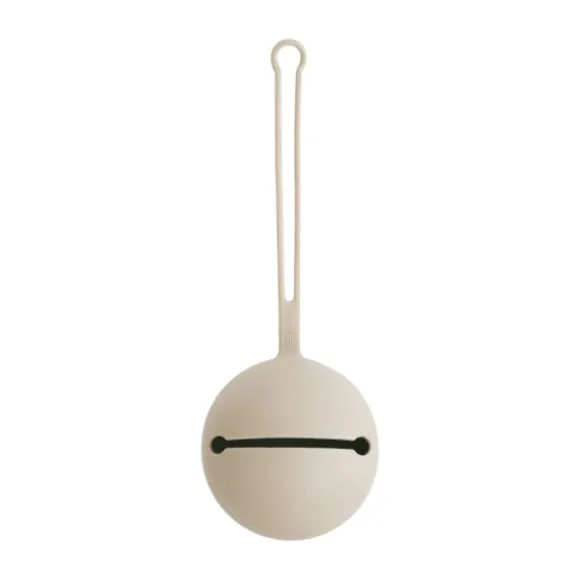 Mushie Fopspeen Clip Eva Pale Taupe
