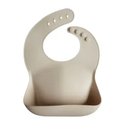 Mushie Fopspeen Clip Eva Pale Taupe