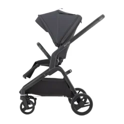 Mutsy Wandelwagen Flow Black Frame - Cognac Grip - Urban Green