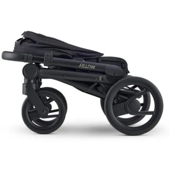 Mutsy Wandelwagen Nio Black Frame - Brown Grip - Shade