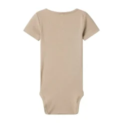 Name It Kab Button Korte Mouw Romper - Mt. 56 - Pure Cashmere