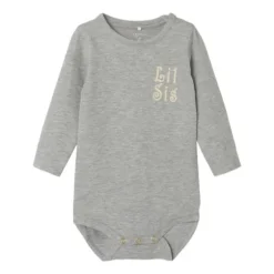 Name It Laby Lil Sis Romper - Maat 74 - Melange