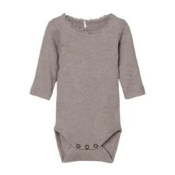 Name It Lace Romper - Kab NOOS - Satellite Melange - Maat 56
