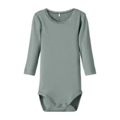 Name It Lace Romper - Kab NOOS - Slate Gray - Maat 56