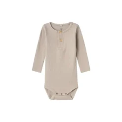 Name It Romper Kab Button Pure Cashmere 74