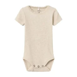 Name It Romper Kab Lace Korte Mouw Peyote Melange maat 74