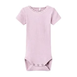 Name It Romper Kab Lace Korte Mouw Parfait Pink 62