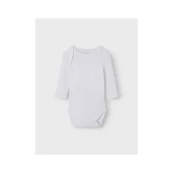 Name It Romper Needledrop 2-Pack Bright White 68