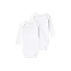 Name It Romper 2-Pack Bright White 50