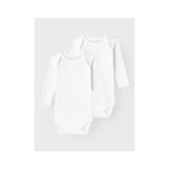 Name It Romper 2-Pack Bright White 50