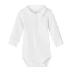 Name It Romper Polo Holger Bright White 68