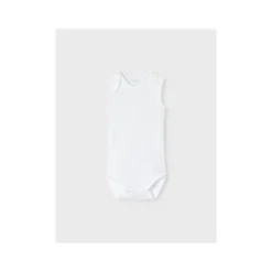Name It Romper Zonder Mouw 3-Pack Bright White 56