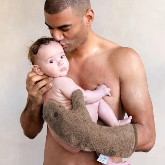 Nifty Baby Shower Gloves Vanilla Sand