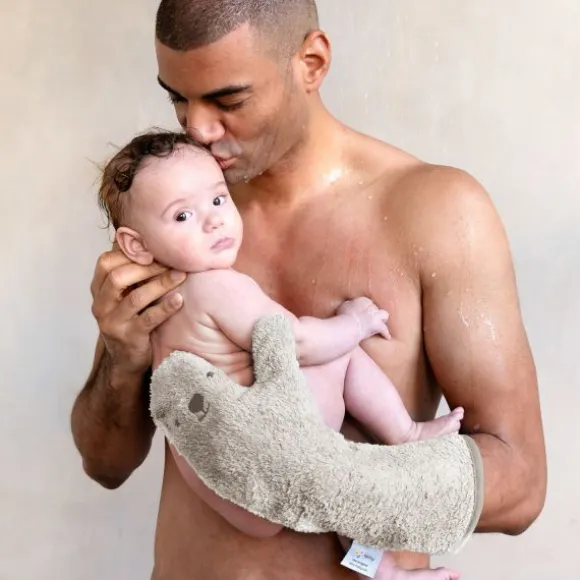 Nifty Baby Shower Gloves Vanilla Sand