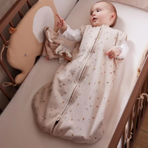 NNoukie's B&M Slaapzak – 70 cm – Afritsbare mouwen – Jersey – Geluksduiven