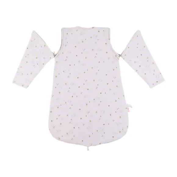 NNoukie's B&M Slaapzak – 70 cm – Afritsbare mouwen – Jersey – Geluksduiven