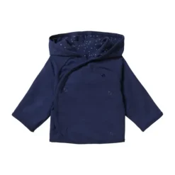 Noppies Vest Omkeerbaar Naper Print Black Iris 56