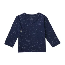 Noppies Vest Omkeerbaar Naper Print Black Iris 56