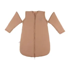 Noukie's B&M Slaapzak – 70 cm – Afritsbare mouwen – Jersey – Caramel