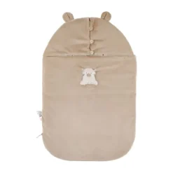 Noukie's F&O Voetenzak Autostoel - Veloudoux - Beige
