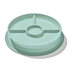 OXO Tot Bord Met 3 Vakjes Stick & Stay Blossom