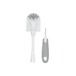 OXO Tot Flessen En Spenenborstel Met Staander Grey