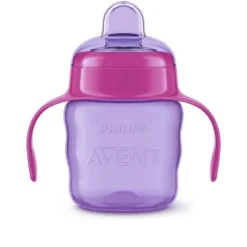 Philips Avent Beker Met Drinktuit 200ml Blauw SCF551/05