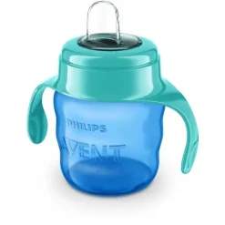 Philips Avent Beker Met Drinktuit 200ml Blauw SCF551/05