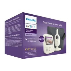 Philips SCD882/26 Video Baby Monitor Advanced With Travel Bag - Pastel Green