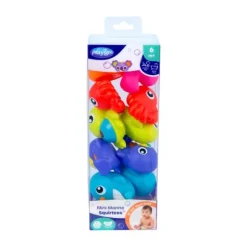 Playgro Badspeelgoed - Mini Marine Squirtees - 10 Stuks