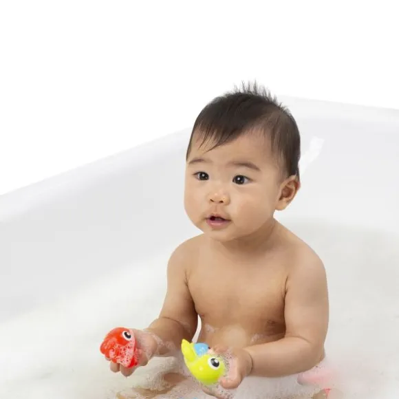 Playgro Badspeelgoed - Mini Marine Squirtees - 10 Stuks