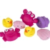 Playgro Floating Sea Friends Pink Fully Sealed (8 stuks)