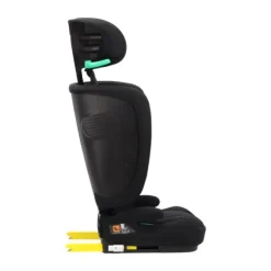 Puck Autostoel JACK-black Isofix Groep 2/3 (100-150 cm) Opvouwbaar + Slaapstand